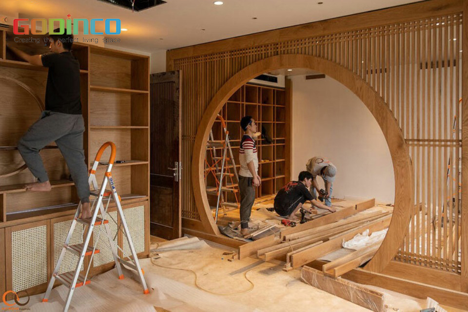 Dịch vụ thi công nội thất trọn gói hoàn hảo, đáp ứng mọi nhu cầu và mong muốn của khách hàng.