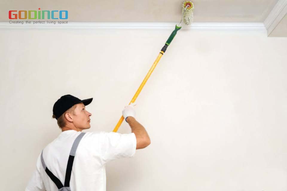 Sơn chống thấm là cách làm phổ biến giúp chống thấm cho nhà ở