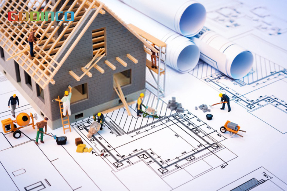 Dịch vụ thiết kế tại GODINCO chuyên thiết kế nhiều lĩnh vực khác nhau như thiết kế nhà phố, nhà xưởng, cao ốc văn phòng, nội thất,..