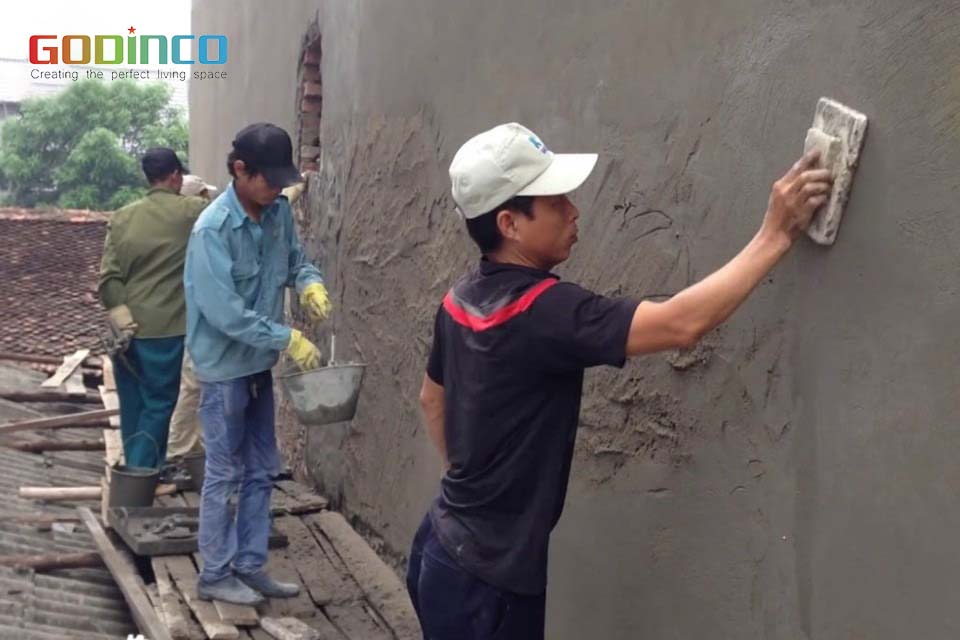 Kiểm Tra Chất Lượng Vữa Khi Trát Tường